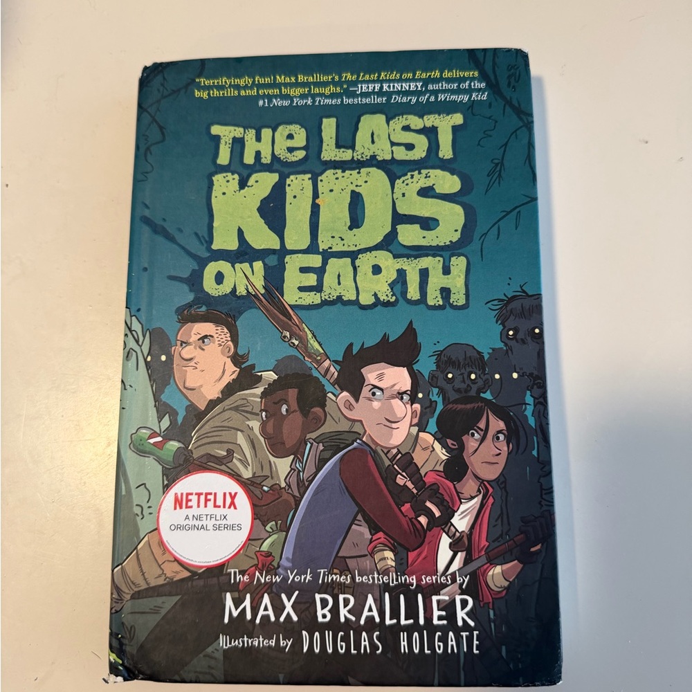 The Last Kids on Earth Book‎ by Max Brallier - Blue Cover